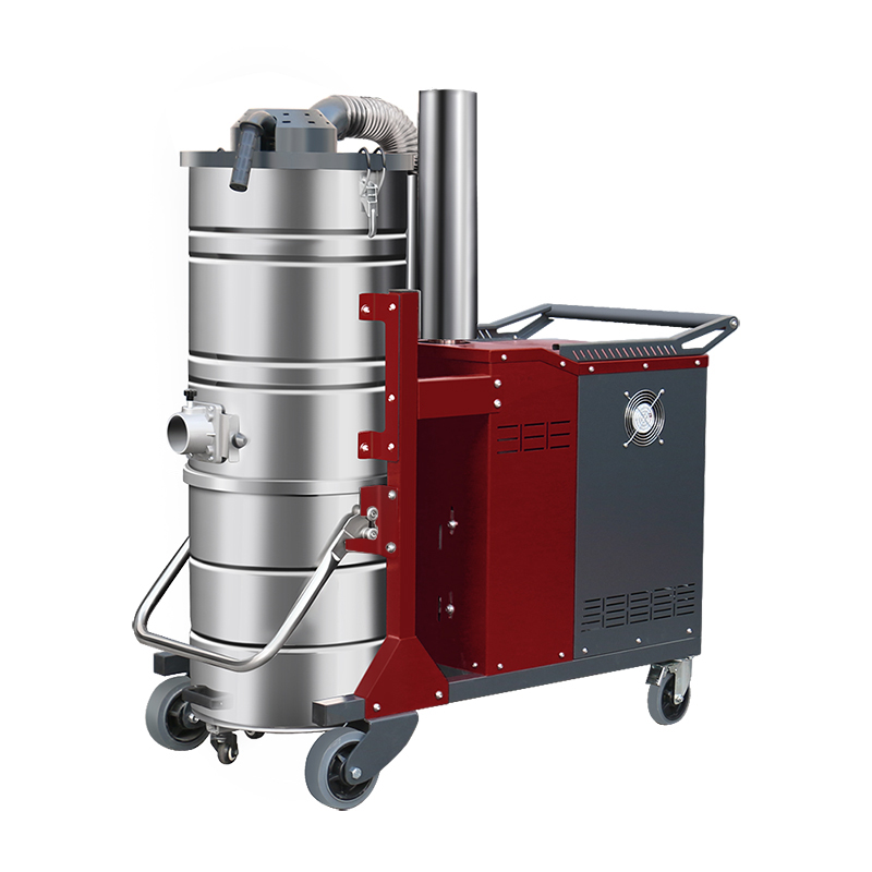 海北坦洁380V 双桶手动反吹工业吸尘器X8系列