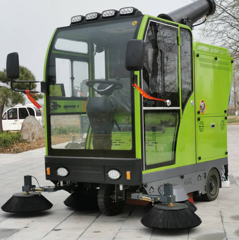海北道路清洁广泛应用电动环卫清扫车